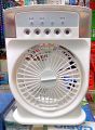 Mini rechargeable AC /DC air cooler fan. 