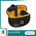 New Airpods Stereo 895B Earbuds Touch Control Stereo Bass Earphone LED Digital Display BT 5.4 Wireless in Ear Earbuds. 
