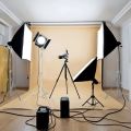 Alumium tripod light stand stainless steel light stand silver. 