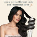 FlexStyle Small round Brush Attachment for Straight Wavy Curly And Frizzy Hair Styles. 