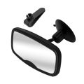 Shatterproof Baby Car Mirror, 360° Adjustable Wide Angle Rear View Mirror, 2-in-1 Mount for Safe Infant Observation While Drivin.