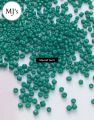 20g 500Pcs 3mm Sea Green Opaque/Matte Glass Seed Beads For Jewelry Making DIY Bracelets Necklace Earrings Crafting Keychain Embroidery Etc. 