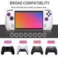 8 PCS Ring Cover Elastic Protective Rocker Ring For PS5/ PS4/ Switch PRO Joystick Silicone for Rog Ally Game Console.