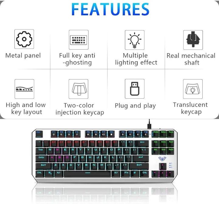 AULA%20F3087%20Mechanical%20Gaming%20Keyboard%20with%20RGB%20lRainbow%20Blacklit,%20ABS%20Keycaps,%2087%20Keys%20Anti-Ghosting%20Ergonomic%20USB%20Type-C%20Wired%20Computer%20Keyboards%20for%20Windows%20PC%20Blue%20Switch%20-%20Image%206