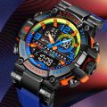 New STRYVE Watch for Men's Digital-Analog Dual Movement Calendar Week Waterproof Watches Fashion Sports Men's Wrist Watches 8025. 