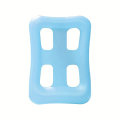 Inflatable water inflatable lounge chair, foldable floating hammock, field shaped floating raft. 
