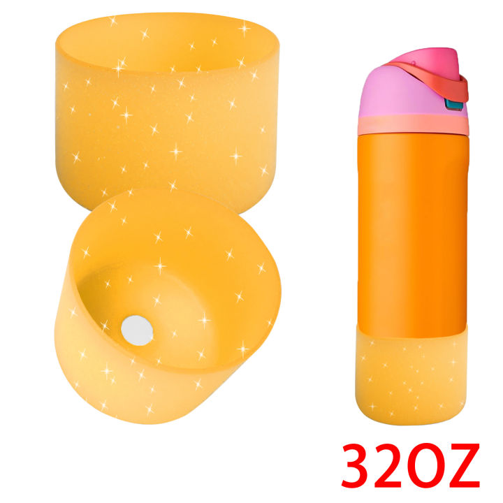 New%20Coaster%20For%20Owala%2024oz%2032oz%2040oz%20Silicone%20Water%20Boot%20Anti-Slip%20Protective%20Sleeve%20Bottom%20Protector%20Bottle%20Outdoor%20Bike%20-%20Image%207