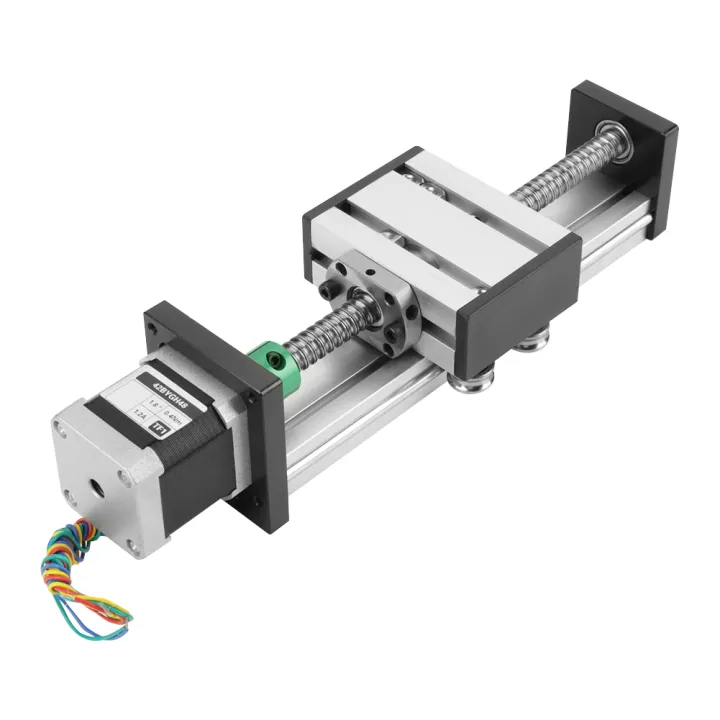 1204 Ball Screw Linear Slide Stroke Long Stage Actuator with Stepper ...