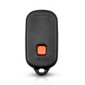KEYYOU Replacement Remote Car Key Shell Case Fob 2/3 +1 Button For Toyota Highlander Camry Solara Corolla Sienna 2002 -2007.