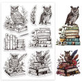 1pc Wall Tile Stain Background Clear Stamps Splatter and Brush Strokes Silicone Clear Stamp Seals for Cards Making DIY. 