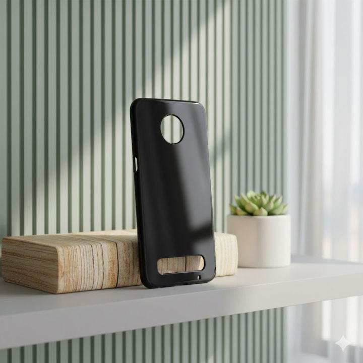 Custodia Portafoglio In Pelle Con Supporto Per Moto Z2 Play – Cover Con Slot Per Carte E Chiusura Magnetica - 4
