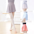 Ballet Wrap Skirt Adult Kids Lace-up Chiffon Dance Practice Skirts. 