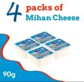 Mihan Cheese Cream - Cream Cheese Imported - Pack of 04 - 90gm each - Yummy Cheese Cream. 