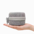 EVA Single Watch Travel Case Portable Storage Organizer Shock-Resistant Waterproof Smartwatches Zippered Container Box.