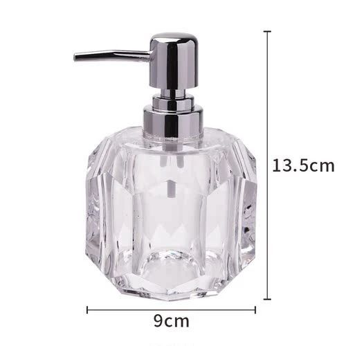 Crystal%20Hand%20Wash%20Dispenser%20350%20ml%20Soap,%20Conditioner,%20Shampoo,%20Gel,%20Liquid%20Dispenser%20Bottle%C2%A0.%20-%20Image%205