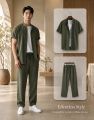 Summer Breeze Collection: Men's Stylish Breathable Half-Sleeve Shirt & Trouser – Lightweight Comfort for Hot Days!. 