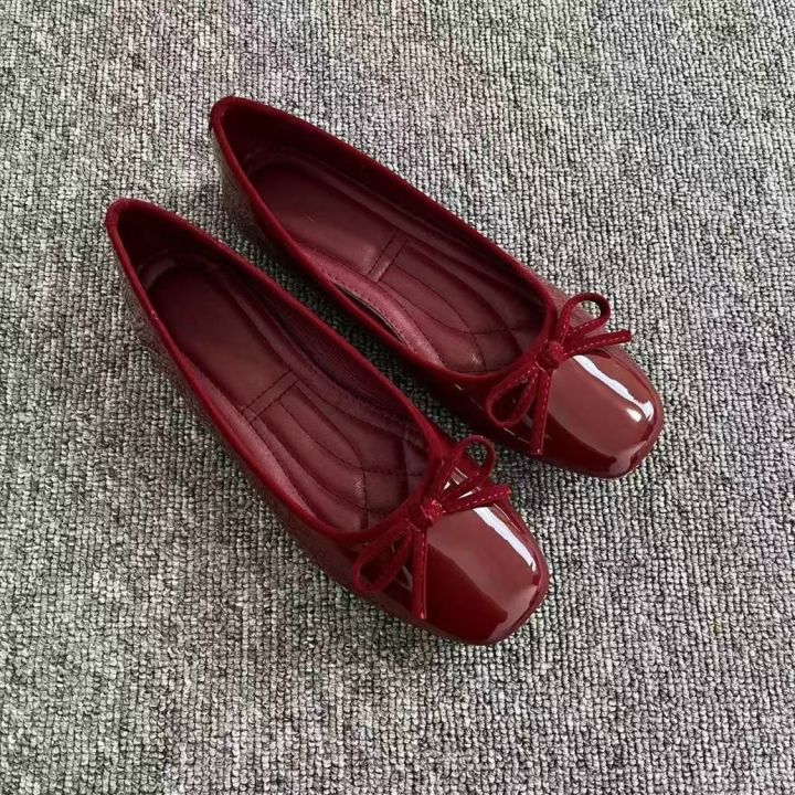 Spring%20New%20French%20Square%20Toe%20Flat%20Shoes%20-%20Women's%20Shallow%20Bowknot%20Casual%20Mary%20Jane%20Flats,%20Comfortable%20Versatile%20Daily%20Pumps%202026%20-%20Image%202