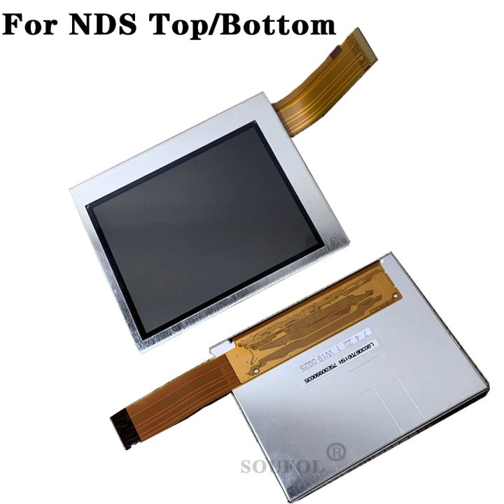 Original New Replacement For Nintendo DS NDS LCD Screen Dispaly Top / Bottom Upper or Lower Dropshipping