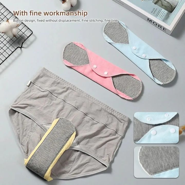 1/2/4pcs%20Reusable%20Leak%20Proof%20Sanitary%20Pads%20Menstrual%20Cloth%20Pads%20Washable%20Breathable%20Period%20Heavy%20Flow%20Night%20Use%20-%20Image%205