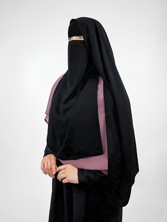 2%20Layer%20Flap%20Niqab%20Extra%20Long%20Coverage%20-%20Muslim%20Wear%202%20Layer%20Long%20Coverage%20Niqab%20for%20Women.%20-%20Image%203