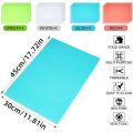4PCS EVA Waterproof Refrigerator Liner Mat Washable Mildew Kitchen Pad Anti-oil Cabinet Drawer Placemat Heat-insulat Fridge Mat.