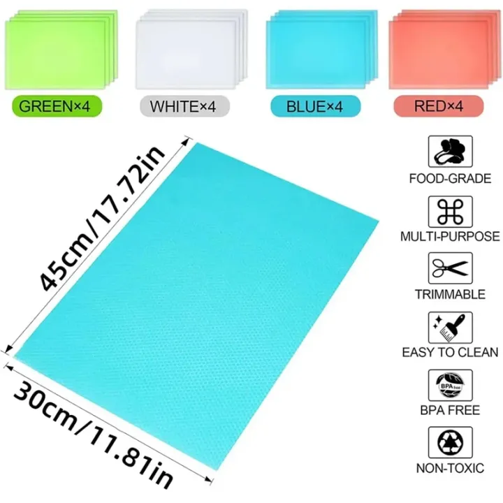 4PCS%20EVA%20Waterproof%20Refrigerator%20Liner%20Mat%20Washable%20Mildew%20Kitchen%20Pad%20Anti-oil%20Cabinet%20Drawer%20Placemat%20Heat-insulat%20Fridge%20Mat%20-%20Image%202