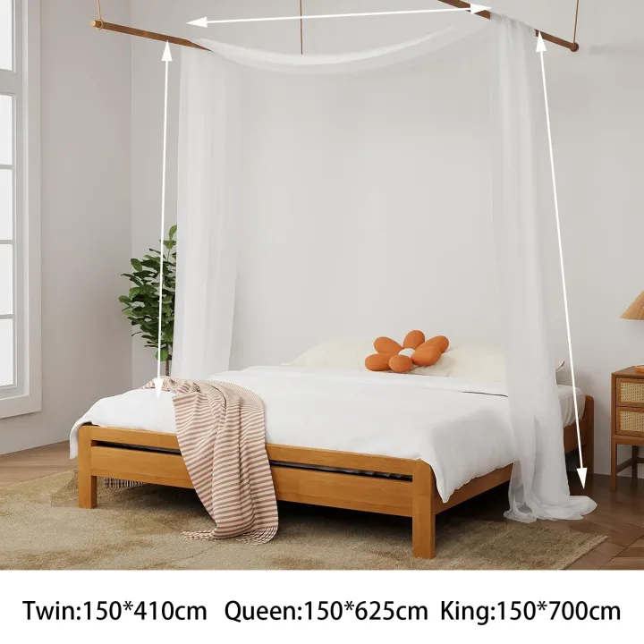 1Pcs%20Canopy%20Bed%20Curtains%20Canopy%20Curtains%20Black%20Sheer%20Scarf%20Luxury%20Bed%20Drapes%20for%20King%20Size%20Beds%20-%20Adults%20and%20Girls%20Room%20Decor%20-%20Image%203
