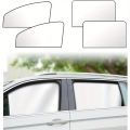 Universal Magnetic Window Shades 2pcs Set for Cars Heat Reduction Privacy Protection Auto Sunshade Car Accessory. 