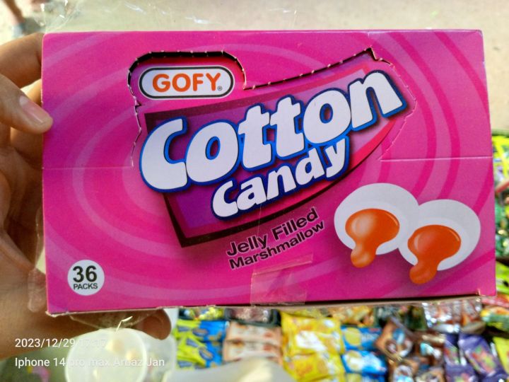 Original Cotton Candy Big Size Jelly Marshmallow Gofy Childeren Favorite Jelly With Affordable Price 5rs