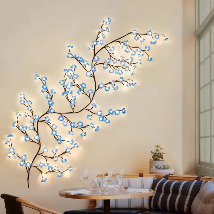 1PC%2072/96/144LED%20Cherry%20Blossom%20Tree%20Lights%20USB%20Powered%20Dimmable%20LED%20Artificial%20Flower%20Branch%20Lamp%20for%20Bedroom%20Wedding%20Party%20-%20Image%205