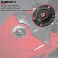 New For DUCATI Diavel V4 2023 Streetfighter V2 Panigale 1199 1299 899 959 CNC Motorcycle Fuel Gas Tank Cap With Key Airbox Cover. 