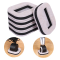 Office Chair Wheel Stopper Furniture Caster Cups Wood Floor Protectors Anti Vibration Pad Chair Roller Feet Anti-slip Mat.