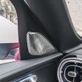 Car Horn Cover Door Horn Protective Cover A-pillar tweeter Horn Cover Stainless Steel For Mercedes Benz C Class W206 2022-2025. 