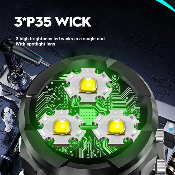 Portable%20Mini%20LED%20Flashlight%20Powerful%203*Wick%20Small%20Pocket%20Torch%20USB%20Rechargeable%20Strong%20Light%20Lantern%20Super%20Bright%20Cap%20Clip%20Lamp%20-%20Image%204