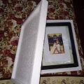 Photo frame packing customized sizes Thermopore safe Packaging. 