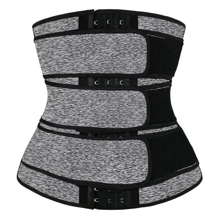 Women%20Waist%20Trimmer%20Tripple%20Belts%20Waist%20Trainer%20Shaperwear%20Tummy%20Control%20Slimming%20Fat%20Burning%20For%20Postpartum%20Sheath%20Belt%20-%20Image%204