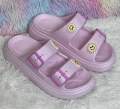 New Soft EVA Rubber Lightweight & Comfortable Buckle Sandals with Cute Charms for Girls & Womens Slippers.