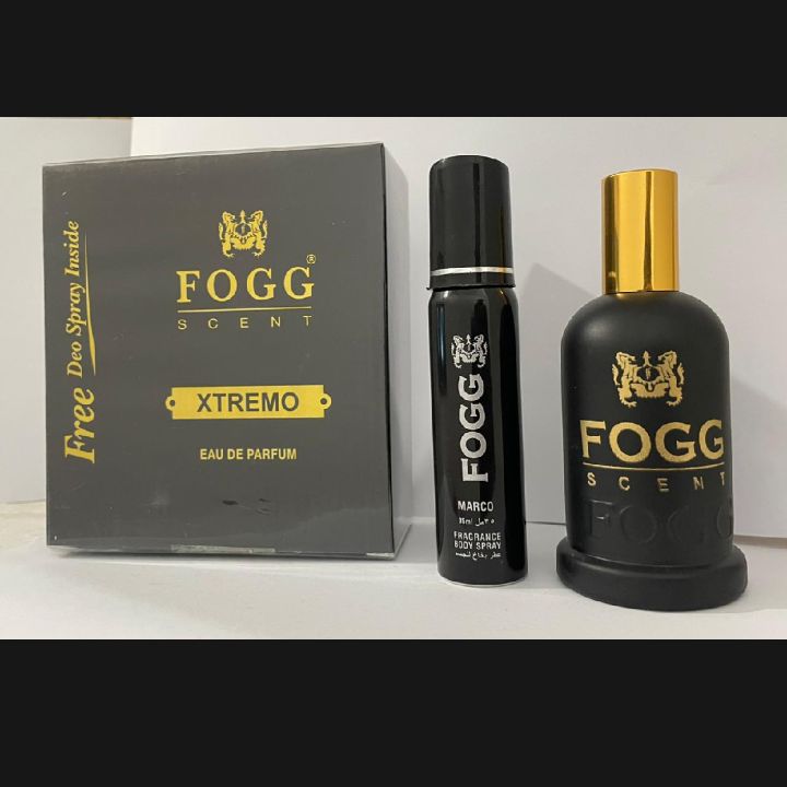 Fogg SCENT XTREMO Eua De Parfum 50 ml with Free Deo Spray Inside 35ml