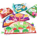 Soft Baby Cloth Book Teaches Colors Interactive Learning Toy for Infants.