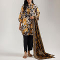 Saya unstitched-printed-lawn-3-piece-wuns-5358. 