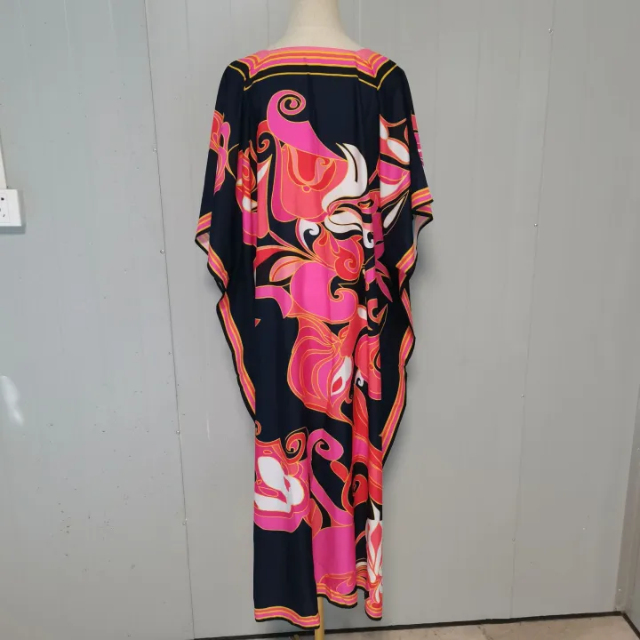 Kaftan%20Dress%20Over%20Size%20Women%20Beach%20Dress%20Cover%20Up%20Summer%20Clothes%20Kimono%20Mujer%20Vestidos%20De%20Fiesta%20-%20Image%207