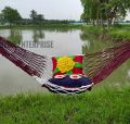 Hand Made Dulna Adult Rope bed Hanging Dulna Use For All People Large Swing Rope bed Dulna.. 
