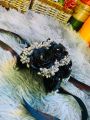 2 Gajray |Hand made luxury ribbon gajry, elegent gajra's to wear meroon and white. 