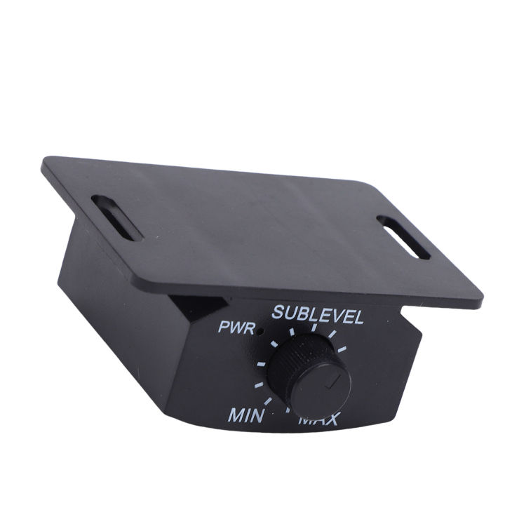 Universal%20Bass%20Control%20Knob%206%20Pin%20Subwoofer%20Volume%20Controller%20with%2013ft%20Extension%20Cord%20Compatible%20with%20Most%20Car%20Amplifier%20Black%20-%20Image%203