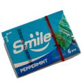 Smile Chewing Gum-(Pack of 5 different flavours | Imported Bubble Gum | Cinnamon, Lemon, Peppermint, Strawberry, Eucalyptus). 
