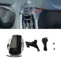 15W Fast Charging Wireless Charger Car Mount Phone Holder Automatic Clamping For 2013-2020 Ford KUGA.