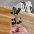 Gaming Headset Support Aluminum Hang Headphones Cradle Adjustable Headset Support Under Desk Headset Rack Holder Bracket. 