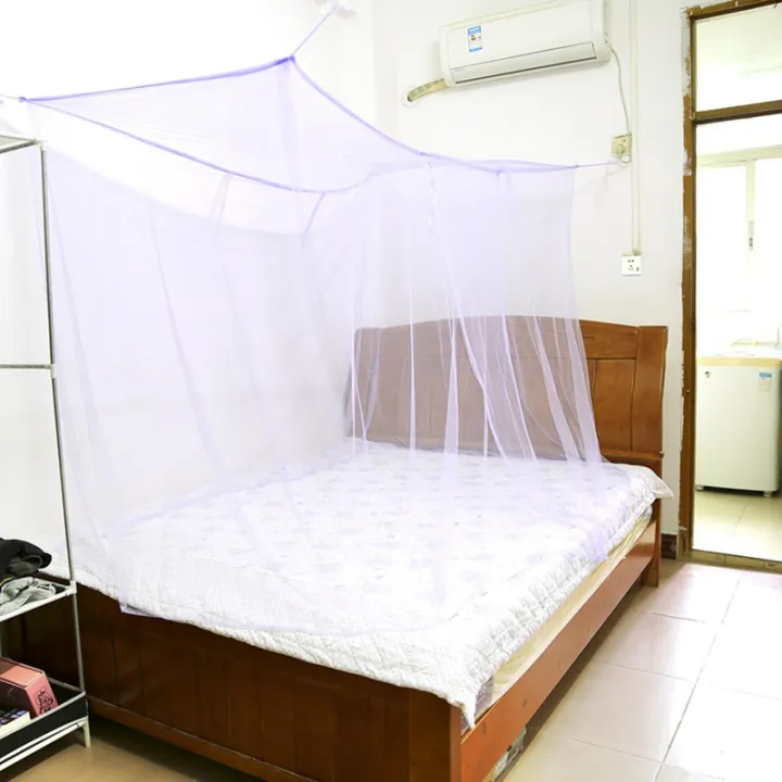 4%20Corners%20Mosquito%20Net%20Princess%20Lace%20Poster%20Bedding%20Canopy%20Netting%20Full%20Sizes%20Netting%20Bedding%20Home%20Textile%20-%20Image%207