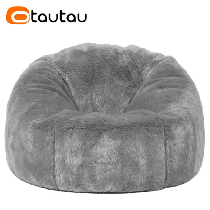 OTAUTAU%20Adults%20Children%20Fluffy%20Faux%20Fur%20Bean%20Bag%20Pouf%20Cover%20Without%20Filler%20Beanbag%20Puff%20Salon%20Ottoman%20Corner%20Seat%20Sac%20DD003%20-%20Image%202