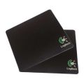 Black Square Shaped Plain Mouse Pad. 